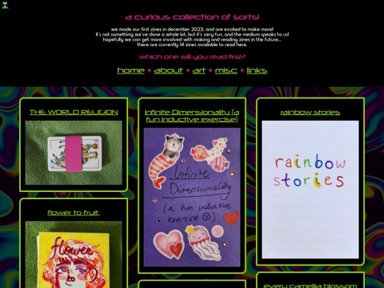 zines screenshot