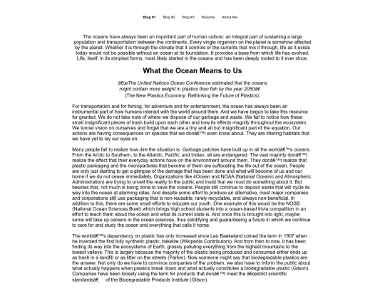 blog-one screenshot
