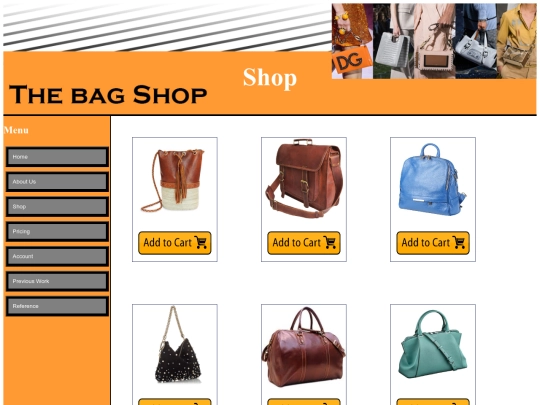 Shop screenshot