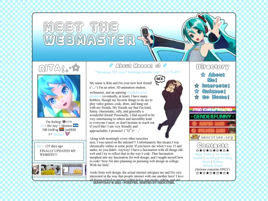 info screenshot