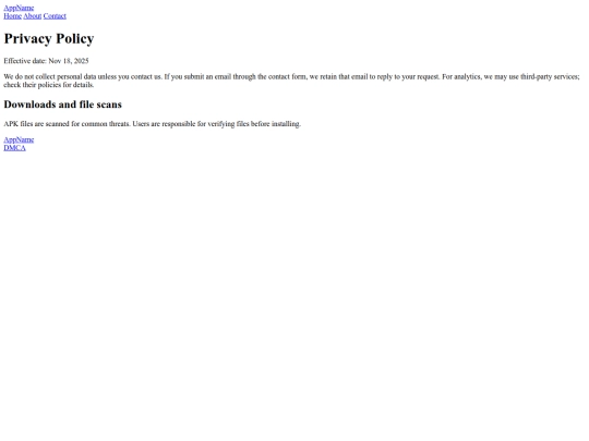 privacy screenshot