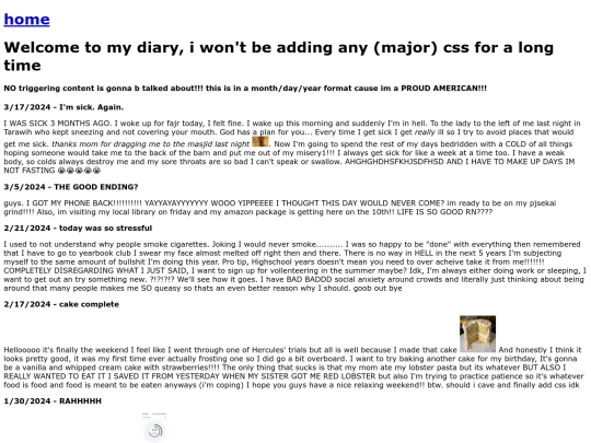 OldDiary screenshot