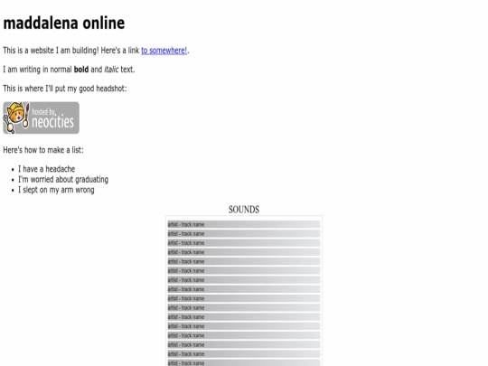 index screenshot
