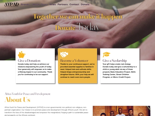 donate screenshot