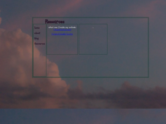resources screenshot