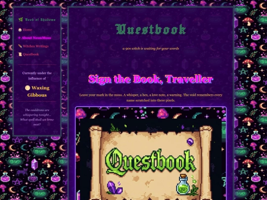 questbook screenshot