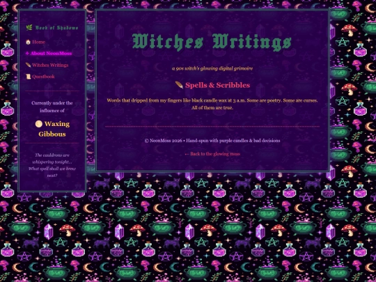 writings screenshot