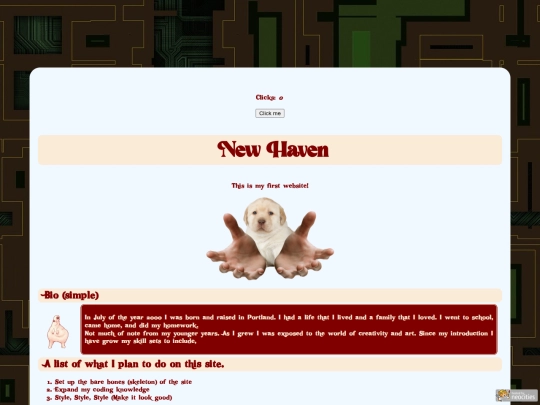 index screenshot