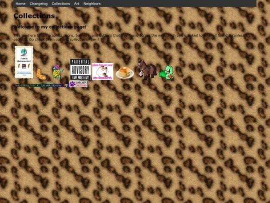 collections screenshot