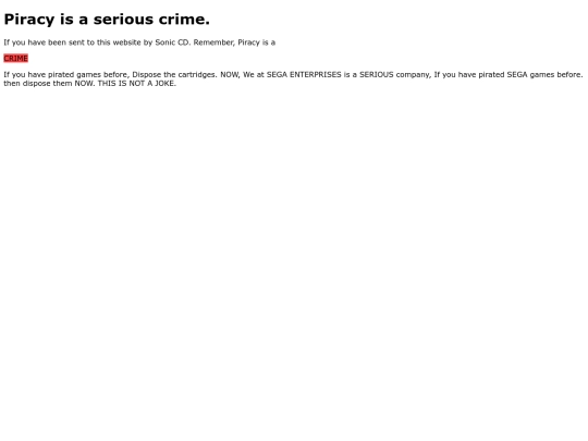 PIRACYWARNING screenshot