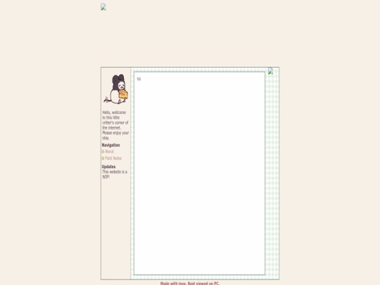 index screenshot