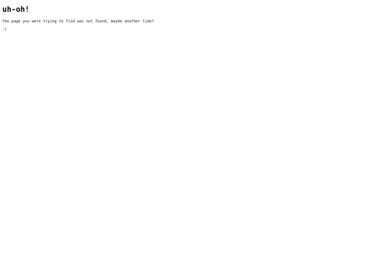 not_found screenshot