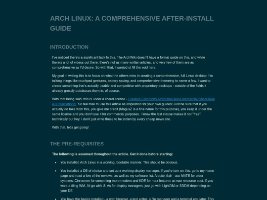 archlinuxafterinstall/archlinuxafterinstall screenshot