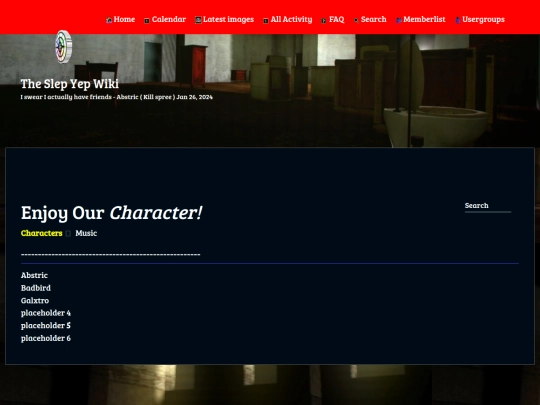 characters screenshot