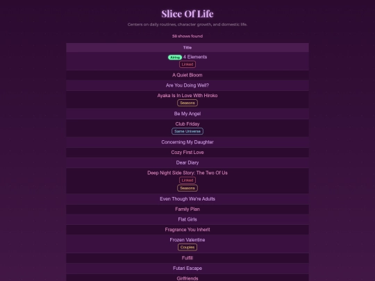 Genres/SliceOfLife screenshot