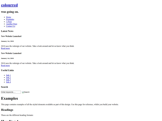 examples screenshot