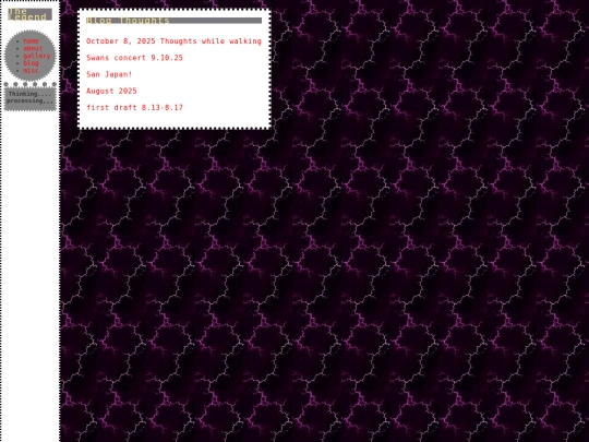 blog screenshot