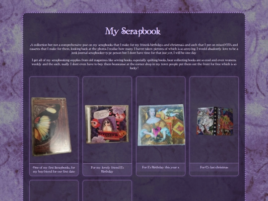 Scrapbooking screenshot