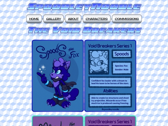 Characters screenshot