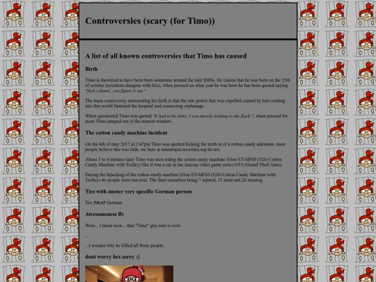 controversies screenshot