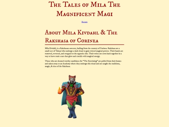 Mila screenshot