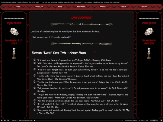 songquotes screenshot