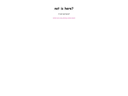 not_found screenshot