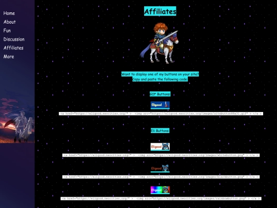 affiliates screenshot