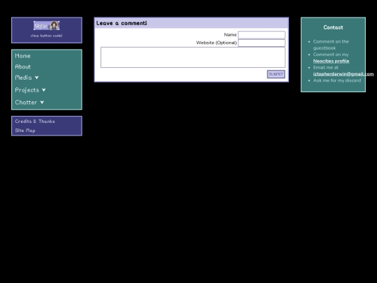 guestbook screenshot