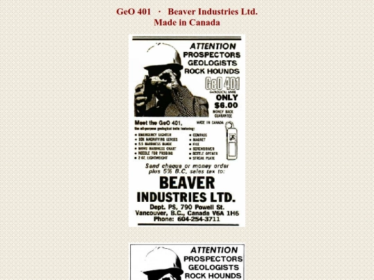 geo401 screenshot