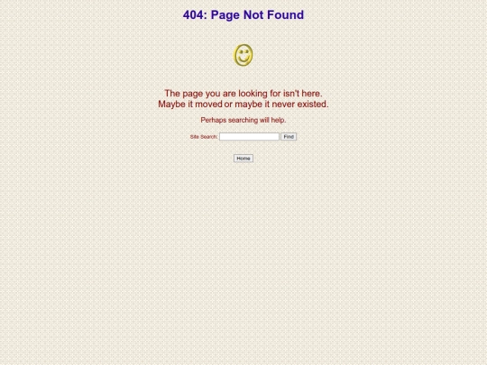 not_found screenshot
