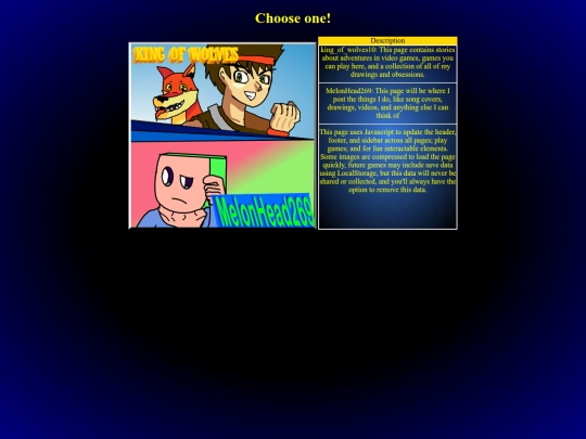 index screenshot