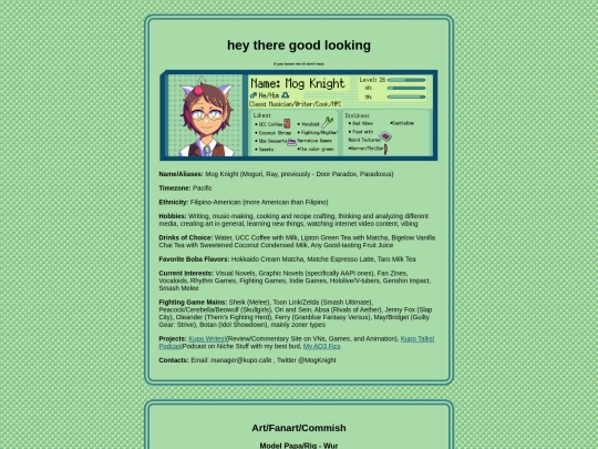 aboutme/main screenshot