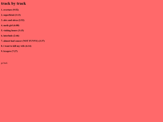 music/unfinishedproject_alexandersuite_trackbytrack screenshot