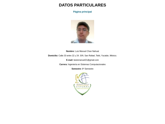 CV/personal screenshot