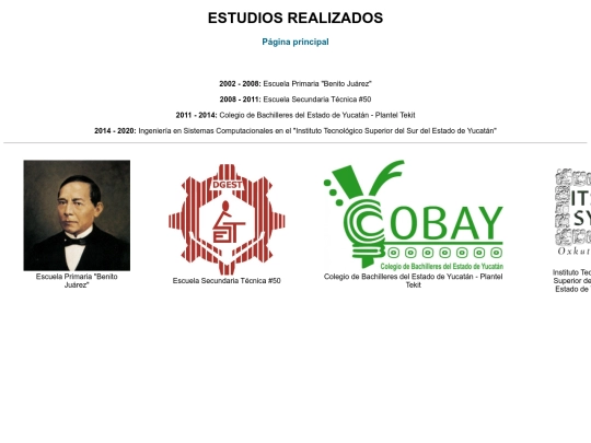 CVCSS/education screenshot