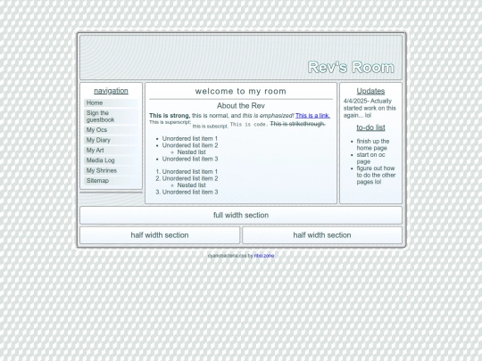 index screenshot