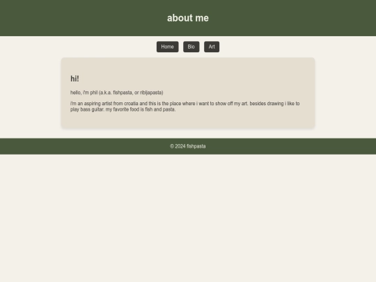 bio screenshot