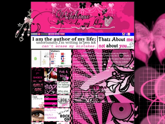 blog screenshot