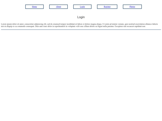 login screenshot
