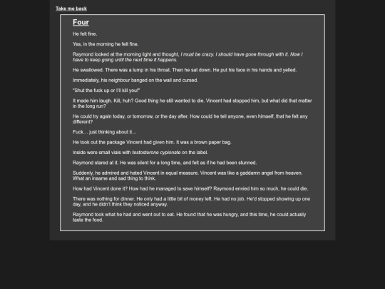 Chapters/four screenshot