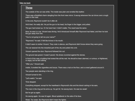Chapters/three screenshot