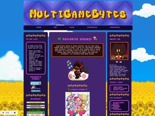 about/shows screenshot