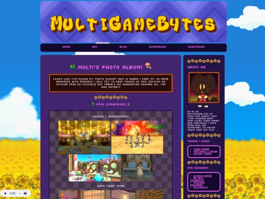scrapbook/album screenshot
