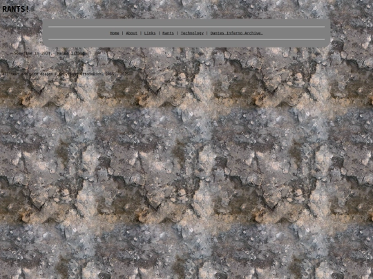 rants/rants-toc screenshot