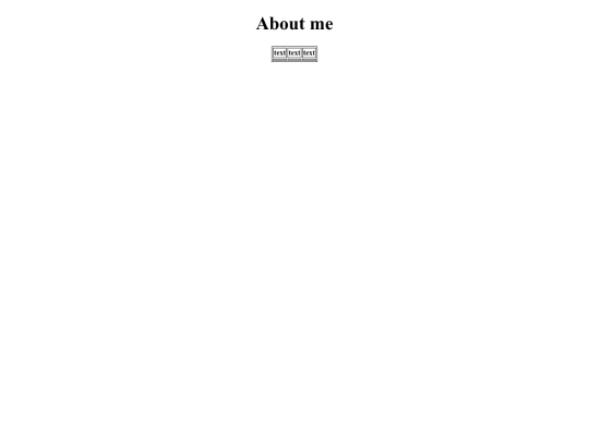 aboutme screenshot