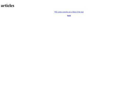 articles screenshot