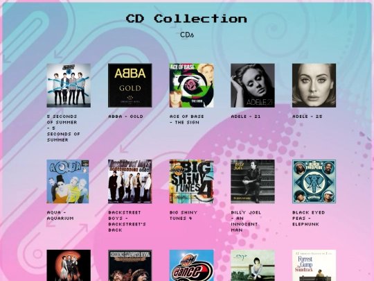 MyCDs screenshot