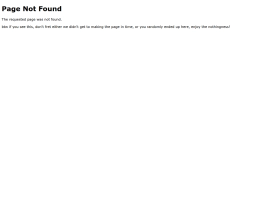 not_found screenshot