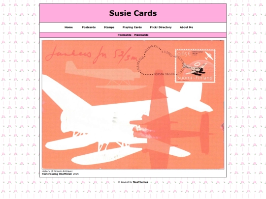 postcardgalleries/maxicards screenshot